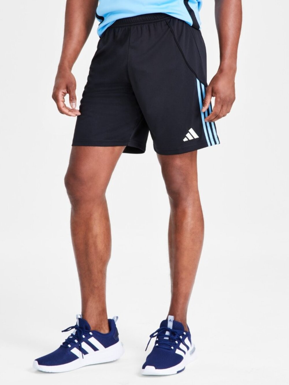 Adidas Men's Tiro 24 Moisture-Wicking Drawstring 8" Shorts